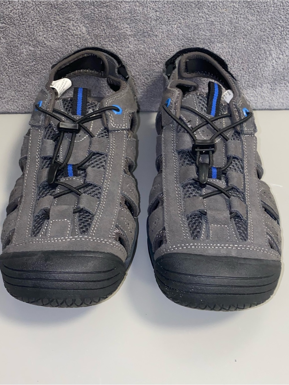 G.H. Bass & Co Defense Grey Closed Toe Outdoor Sandals Mens 10.5M - Picture 5 of 12